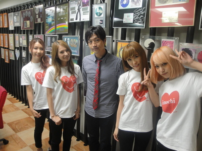 ▼本日のゲストはSCANDALでした！