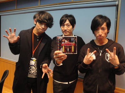 ▼今夜1組目のゲストはTHE ORAL CIGARETTESでした！