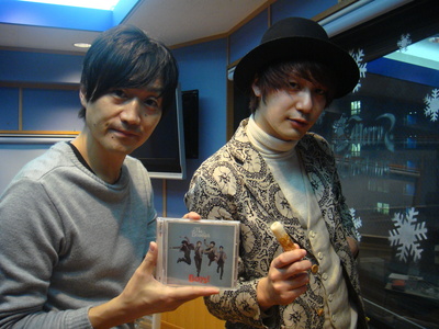 ▼今夜のゲストはTHE BAWDIES、ROYさんでした！