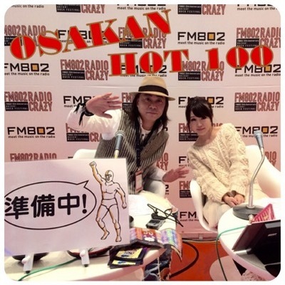 RADIO CRAZY 楽屋前特設ブースから生放送♪