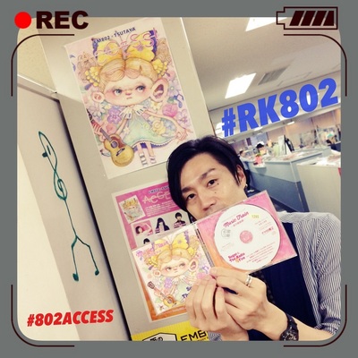 今夜の #RK802 はmiwa ( @miwastaff ) &BUMP OF CHICKEN登場！