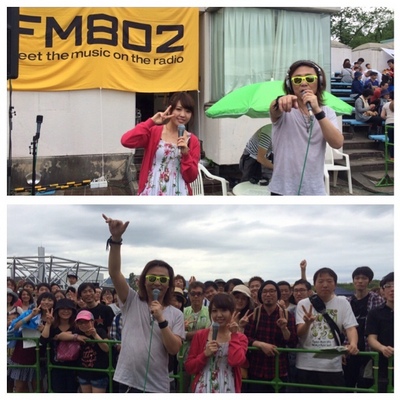 ファンキーマーケットから生放送中！