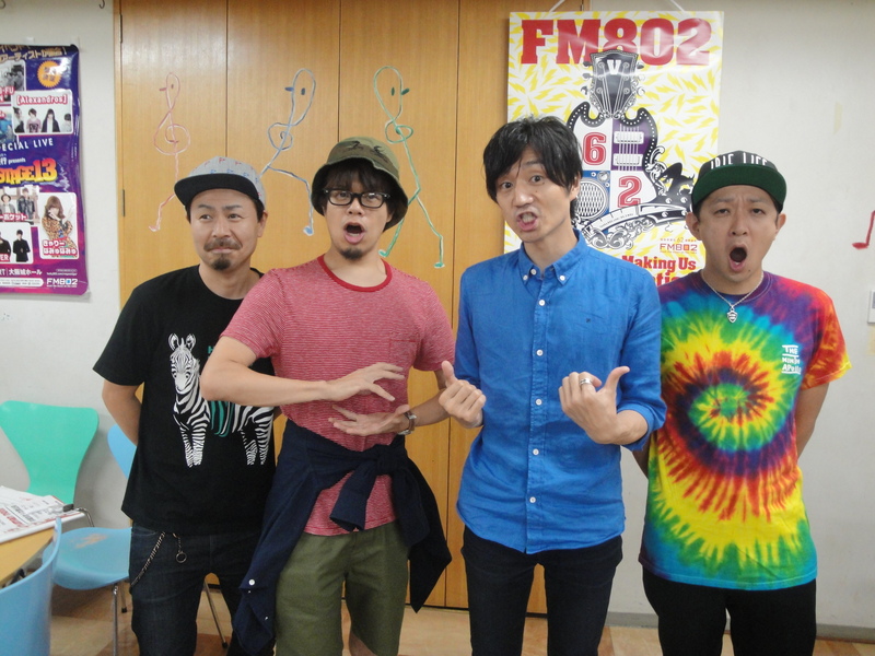 ▼この後11時台 #RK802 10-FEETが生出演(´▽`)ラジオでいっ祭がっ祭感じな祭 #FM802