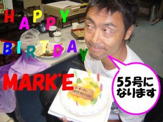 ちょっと早いHAPPY BIRTHDAY♪