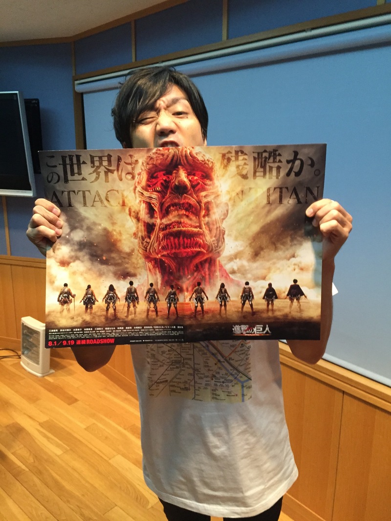 今夜の #RK802 は京都大作戦2015 ライブ音源オンエア＆映画「進撃の巨人 ATTACK ON TITAN」劇場鑑賞券プレゼント！さらに、ソナーポケット新曲「Good bye 大切な人。」を初解禁