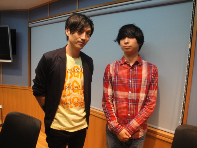 #RK802 ラジ友夏祭り1日目に出演した尾崎世界観さんが遊びにきてくれました〜！