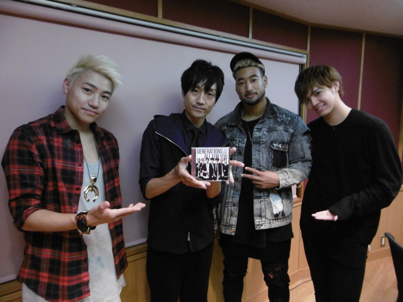 まもなく #RK802 にGENERATIONS from EXILE TRIBE(@generationsfext) 出演！