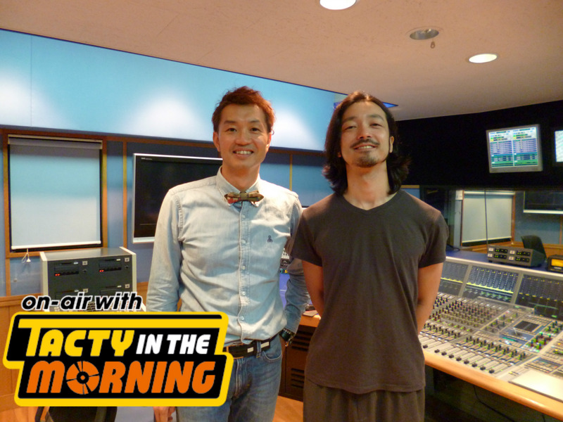 金子ノブアキさんとのインタビューをオンエア！