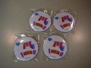 ☆bonobosの缶バッジ☆