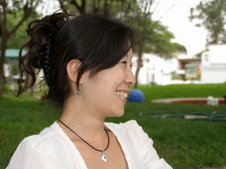 ペルーのSUPERFINEメイト：原田慶子さん。