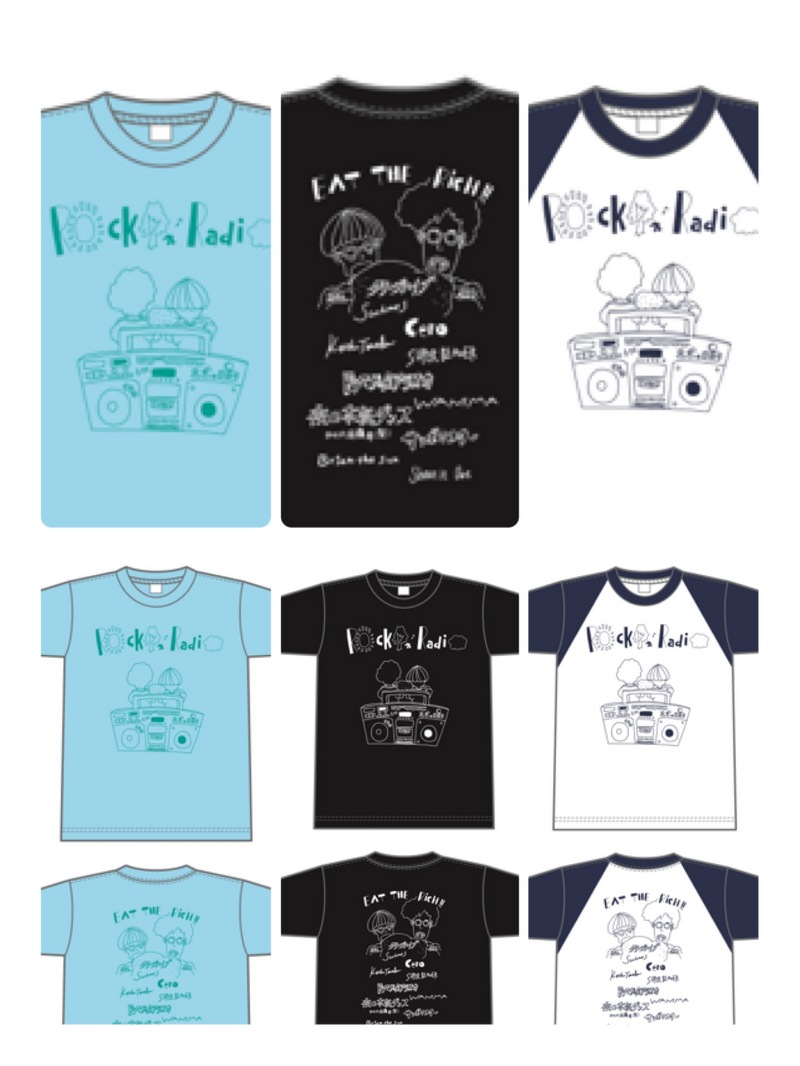 Rokin' Radio Tシャツ 《ばんちゃん作》