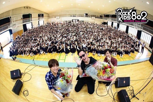 まもなく #RK802 × コブクロ(@TeamKobukuro)の学校訪問の模様を一部O.A!!
