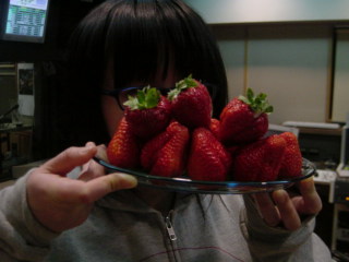 スタジオが甘い香りに・・・☆彡