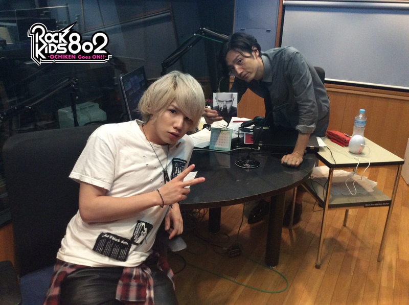 #RK802 にMY FIRST STORY(@MyFirstStory_of)・Hiro が生出演中♪