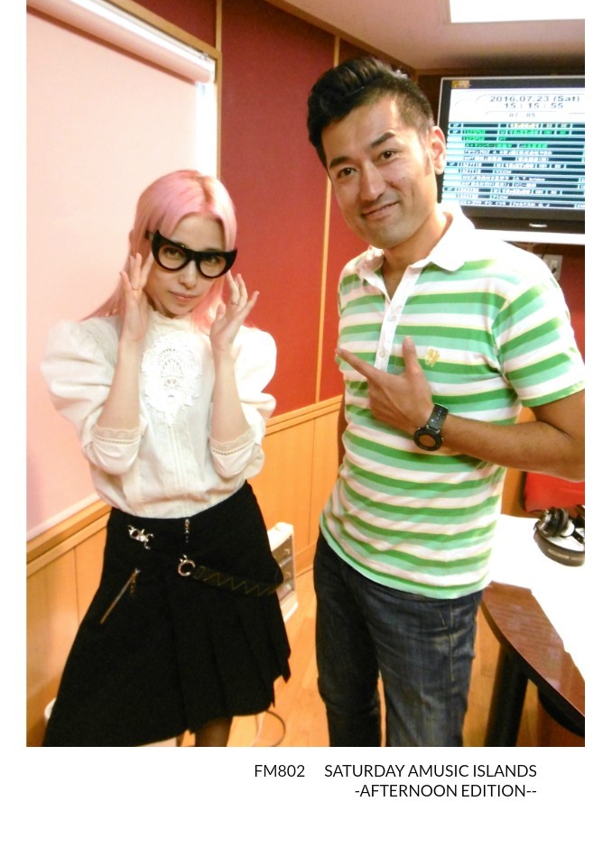 今日のゲスト★加藤ミリヤさん！サイン入りステッカーをプレゼント！