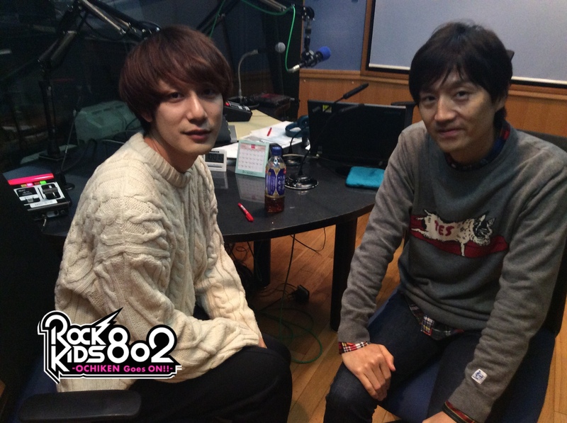 #RK802 に THE BAWDIES(@THE_BAWDIES)が生出演中☆