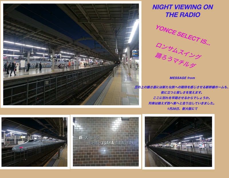 【NIGHT VIEWING on the RADIO】from.陸(おか)の上の鮪さん