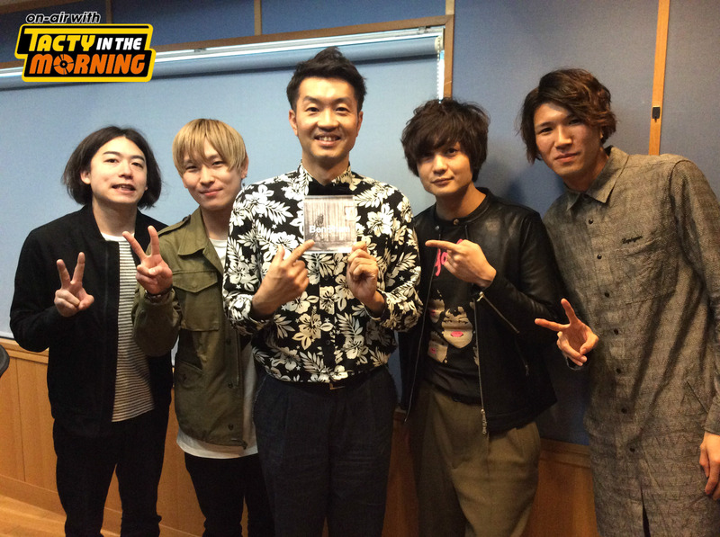 【4/26(水)8時台 Bentham(@Bentham_band )登場！】