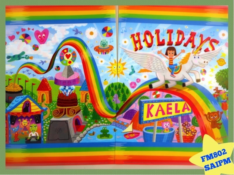 プレゼント ☆ 木村カエラ「HOLIDAYS」クリアファイル