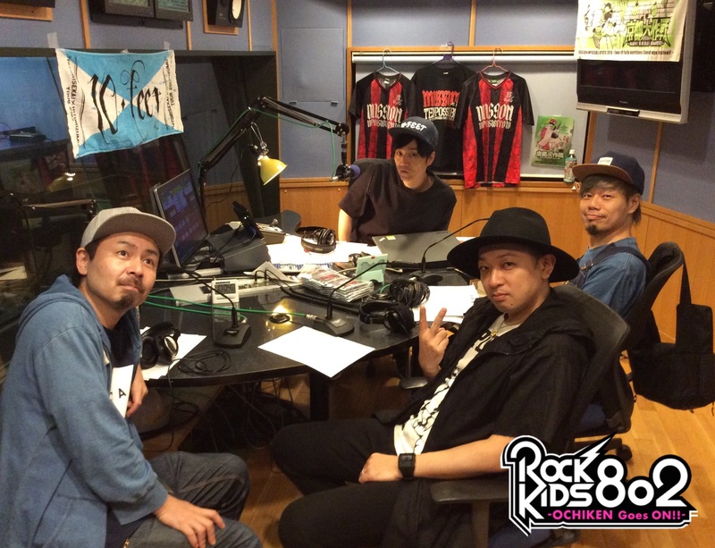 #RK802 に 10-FEET 生出演中☆