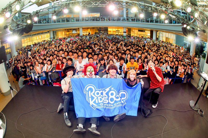 #RK802 SEKAI NO OWARI (@SekaiNoOwariOFC)を迎えての公開収録の模様一部、まもなくO.A!