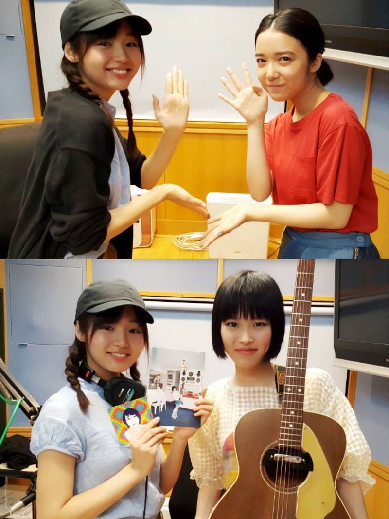 二人のゲストがきました from.藤原さくら