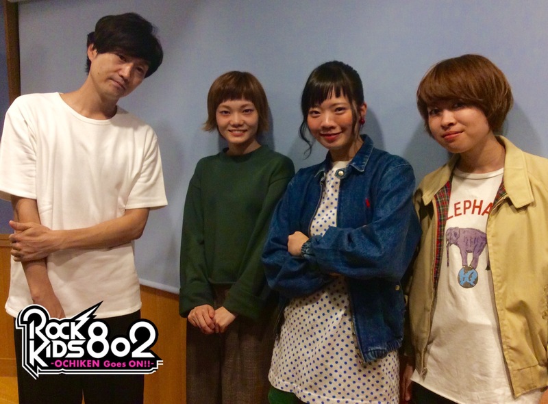 #RK802 ☆GUEST :SHISHAMO(@SHISHAMO_BAND)