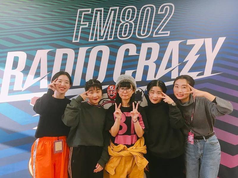 CHAI @2525_chai レディクレインタビュー&ライブ音源オンエア！