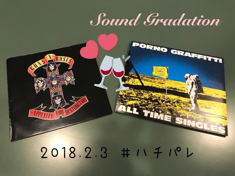 ▼ Sound Gradation【  Guns N' Roses →  ポルノグラフィティ  】
