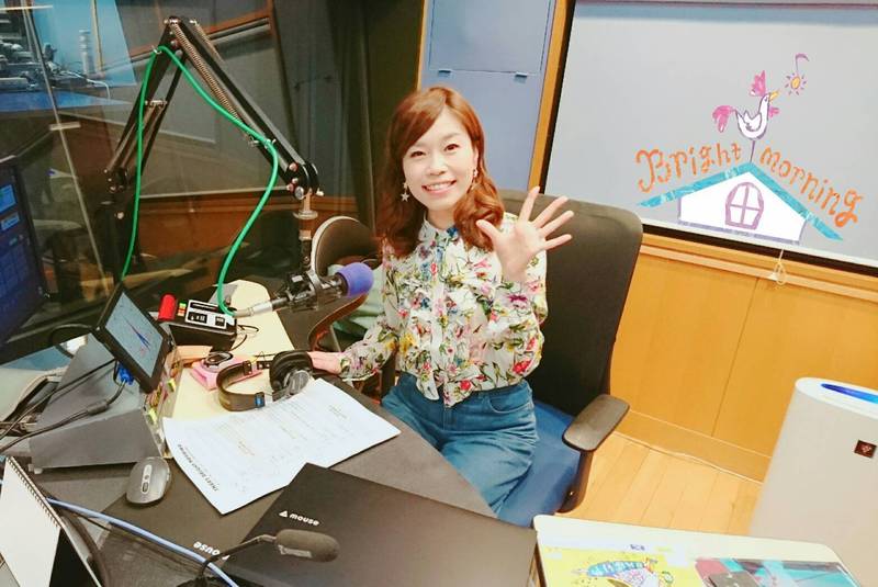 今日からスタート♪内田絢子がお送りする BRIGHT MORNING !!