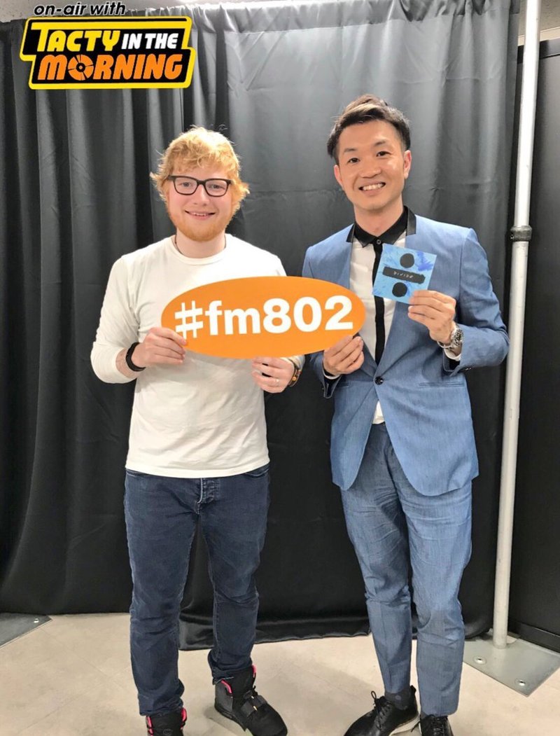 【4/18(水)10時台 Ed Sheeran登場！】