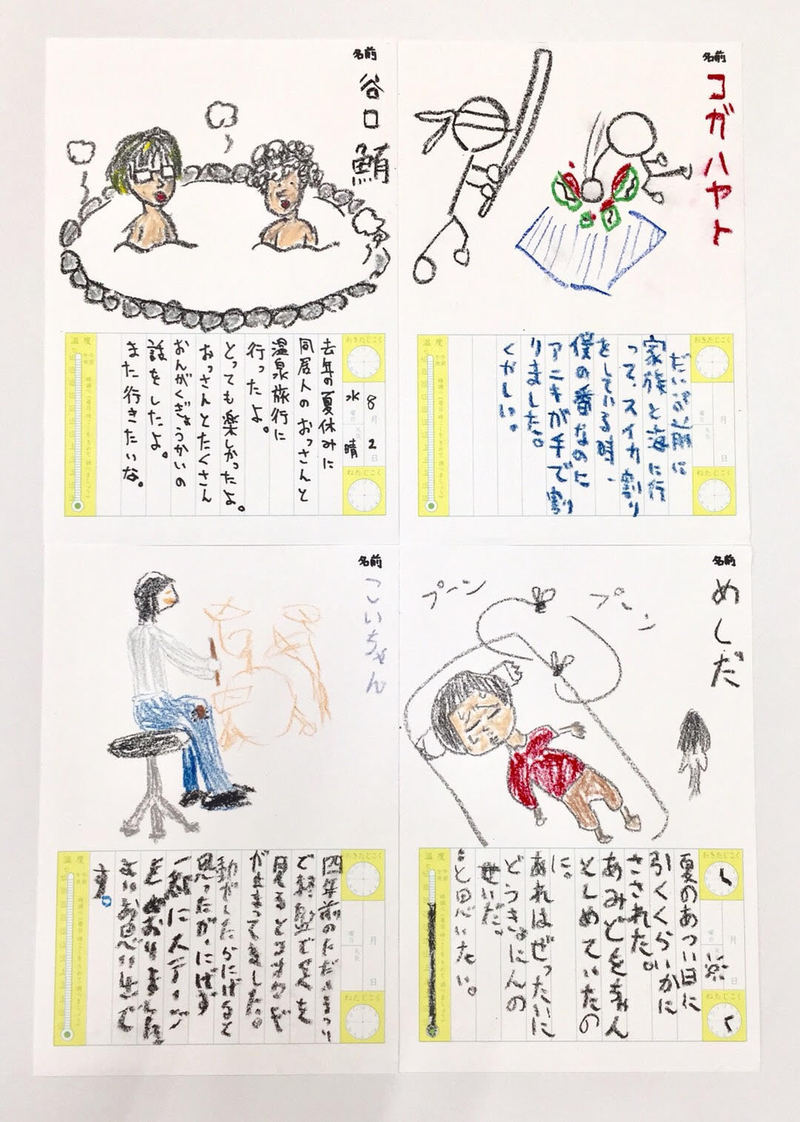 ◎GUEST : KANA-BOON(@_kanaboon )が書いた絵日記！！◎