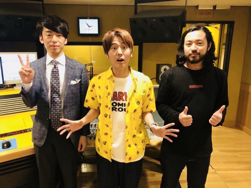 2018/6/7ゲスト：Creepy Nuts( @Creepy_Nuts_  )  #RI802  #FM802  #わっちゃねい