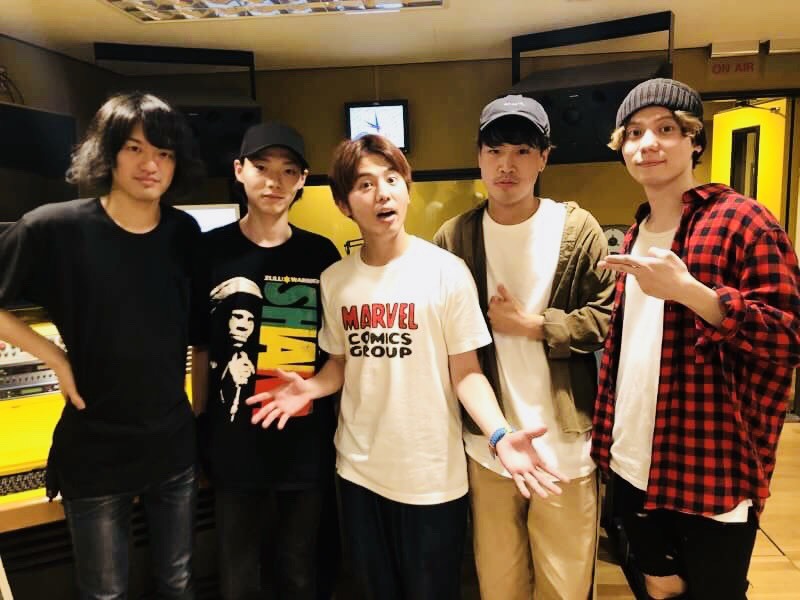 2018/6/21ゲスト：DATS( @datstheband )  #RI802  #FM802 #わっちゃねい