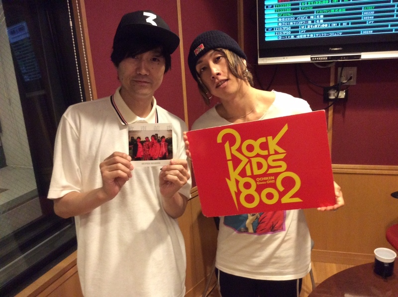 ただいま #RK802 にSUPER BEAVER（@super_beaver）が生出演中！