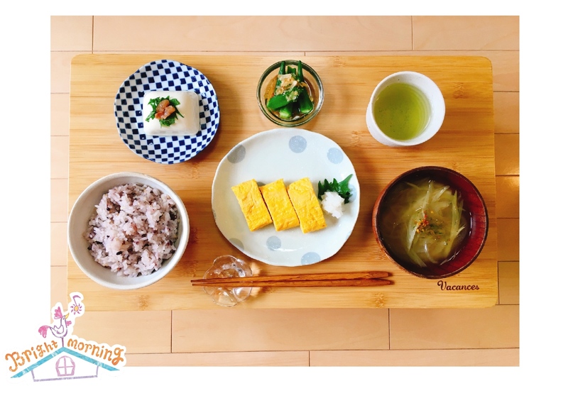 ふわふわ出し巻卵の朝ごはん で 手作り週末モーニン♪