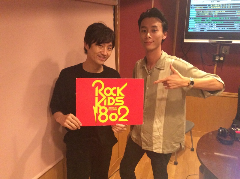 ただいま #RK802 に #Suchmos（@suchmoz）スタジオ生出演中！