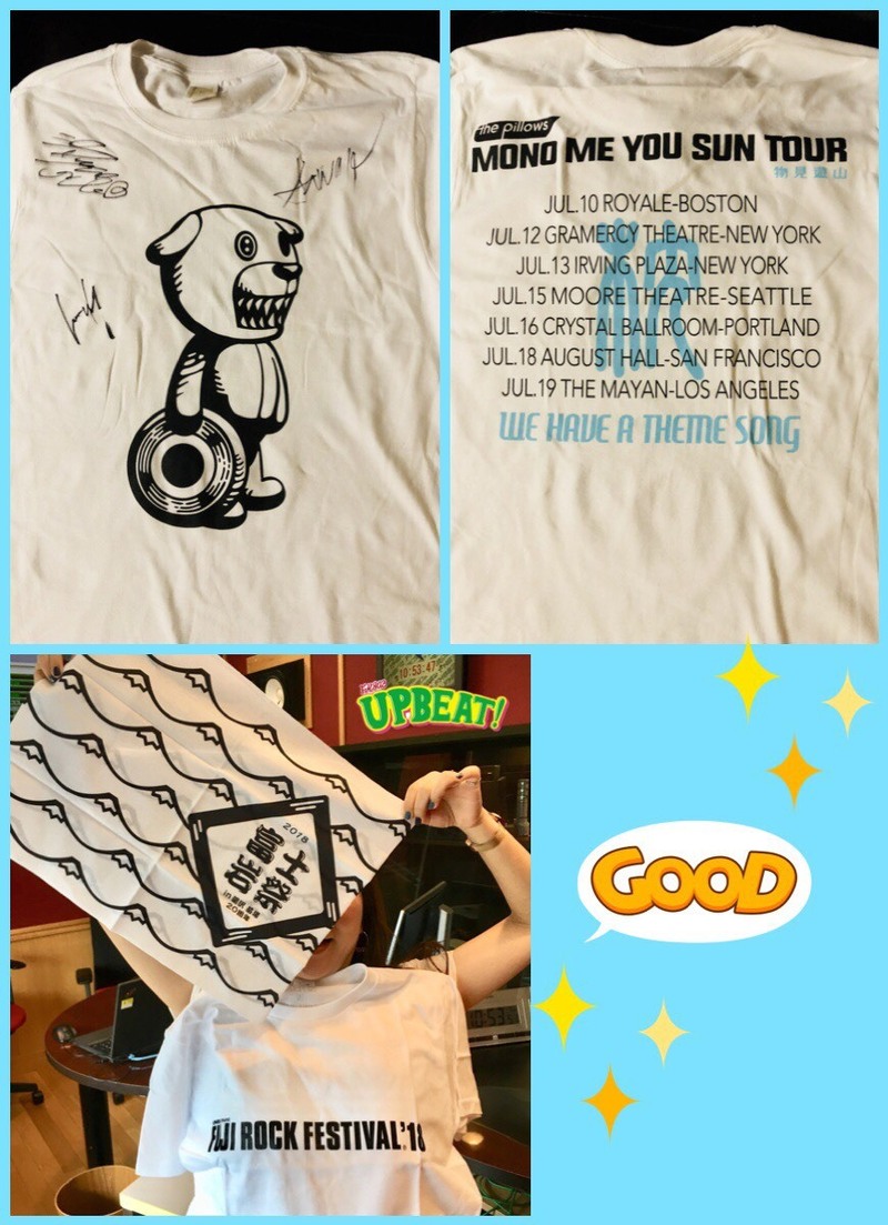 ＊プレゼント＊the pillows＆フジロックグッズ