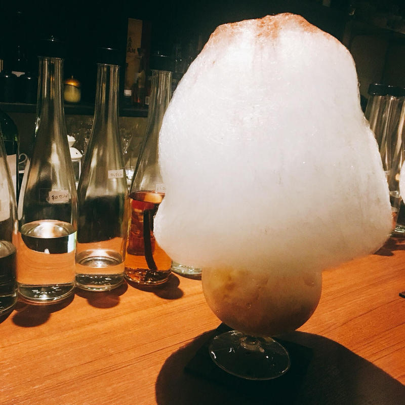 ♪水曜ご褒美『BAR 華 「大人のかき氷　安納芋のティラミス」』をご紹介！♪
